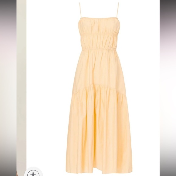 BNWT Vince Women's Tie Back Cami Dress size M retail $495 - Picture 2 of 6